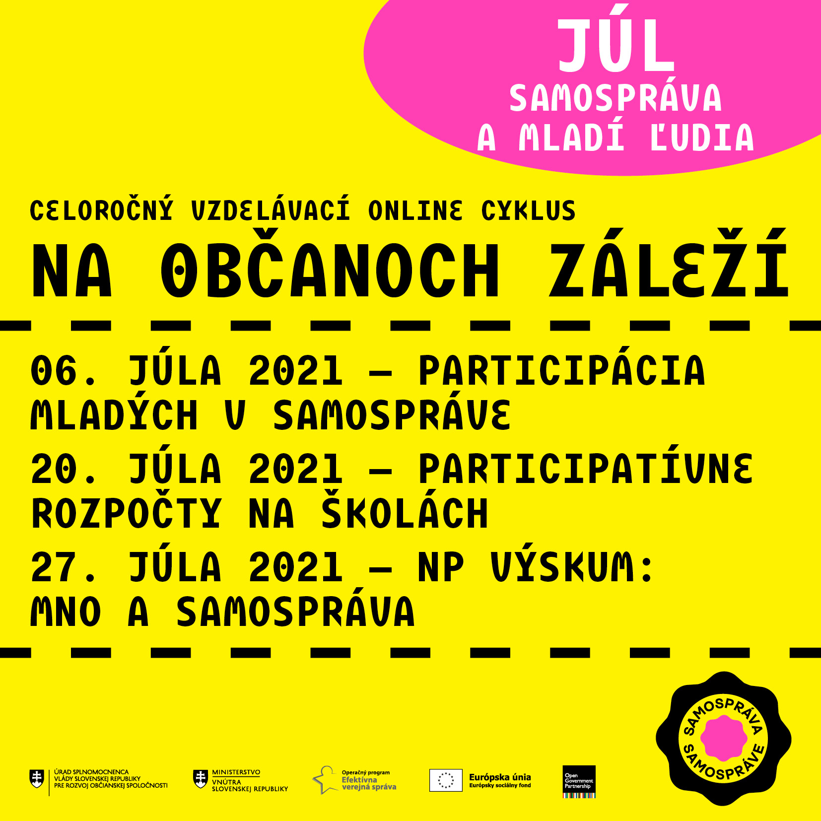 Samospráva a mladí ľudia